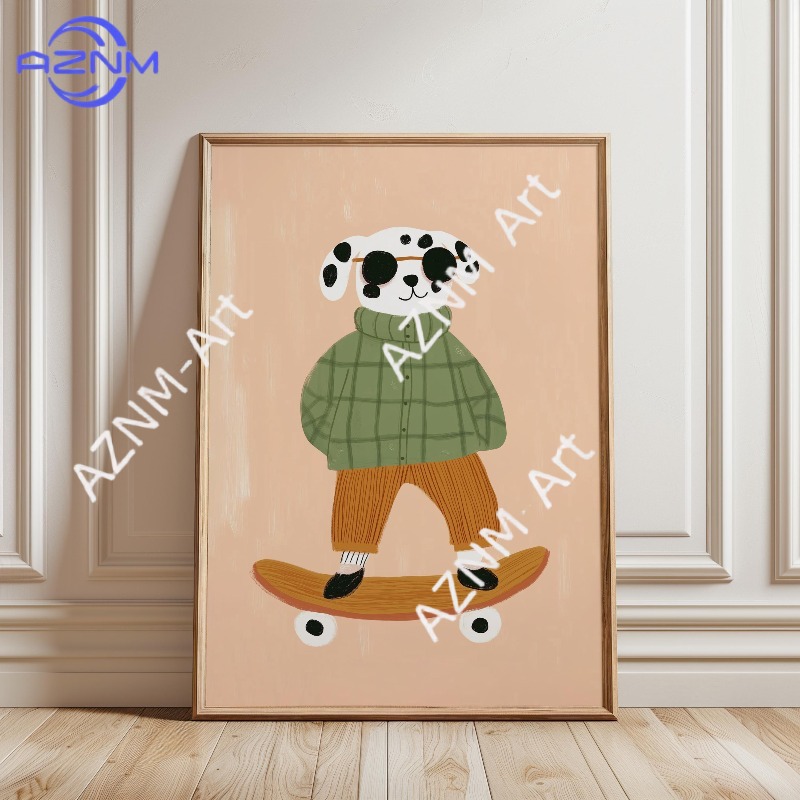 1PC Grappige Dieren Skateboard - Baby Nursery Design recensie en prijs