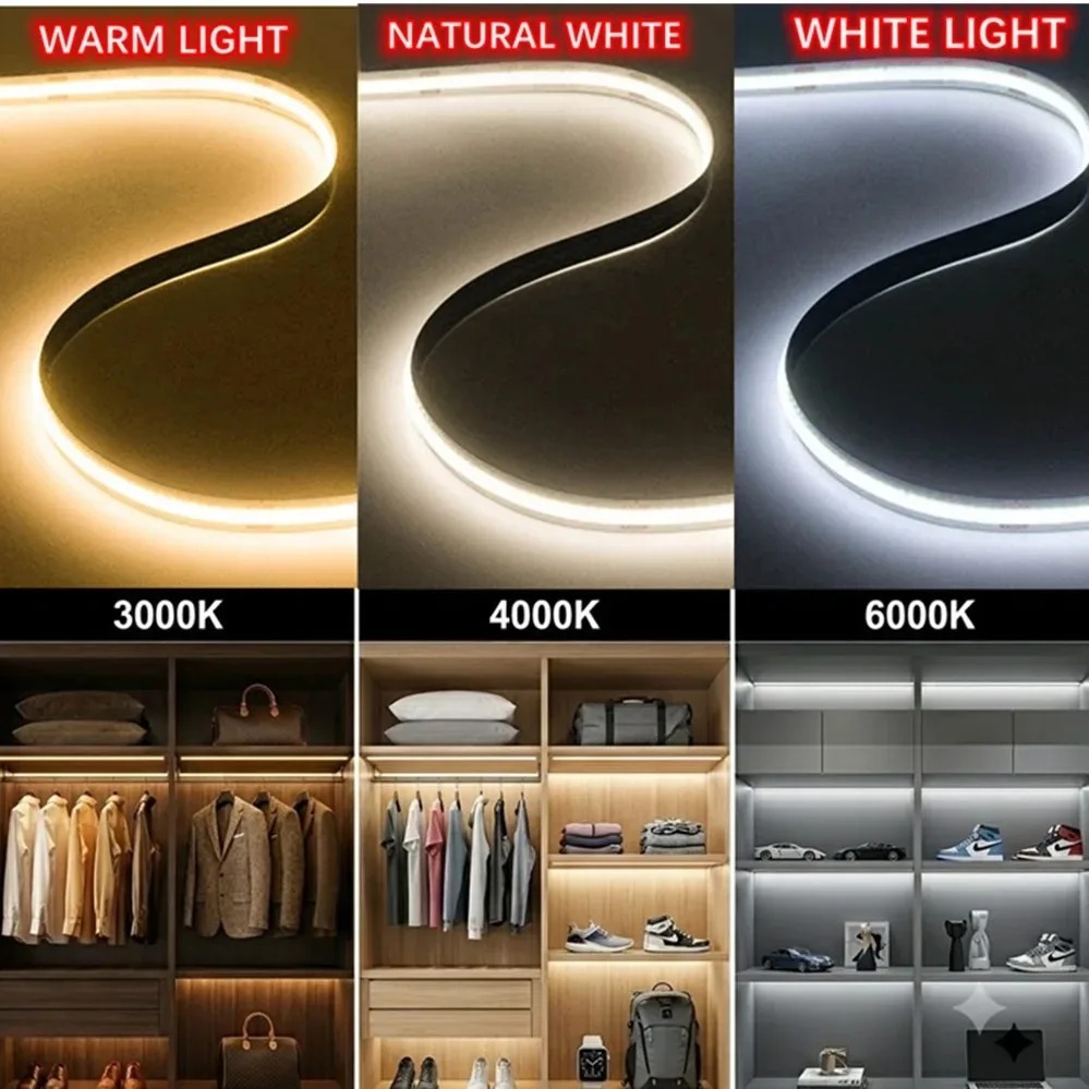 3AA Batterij 5V COB LED Strip  - Drawer Dresser White recensie en prijs